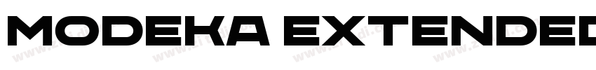 Modeka Extended字体转换
